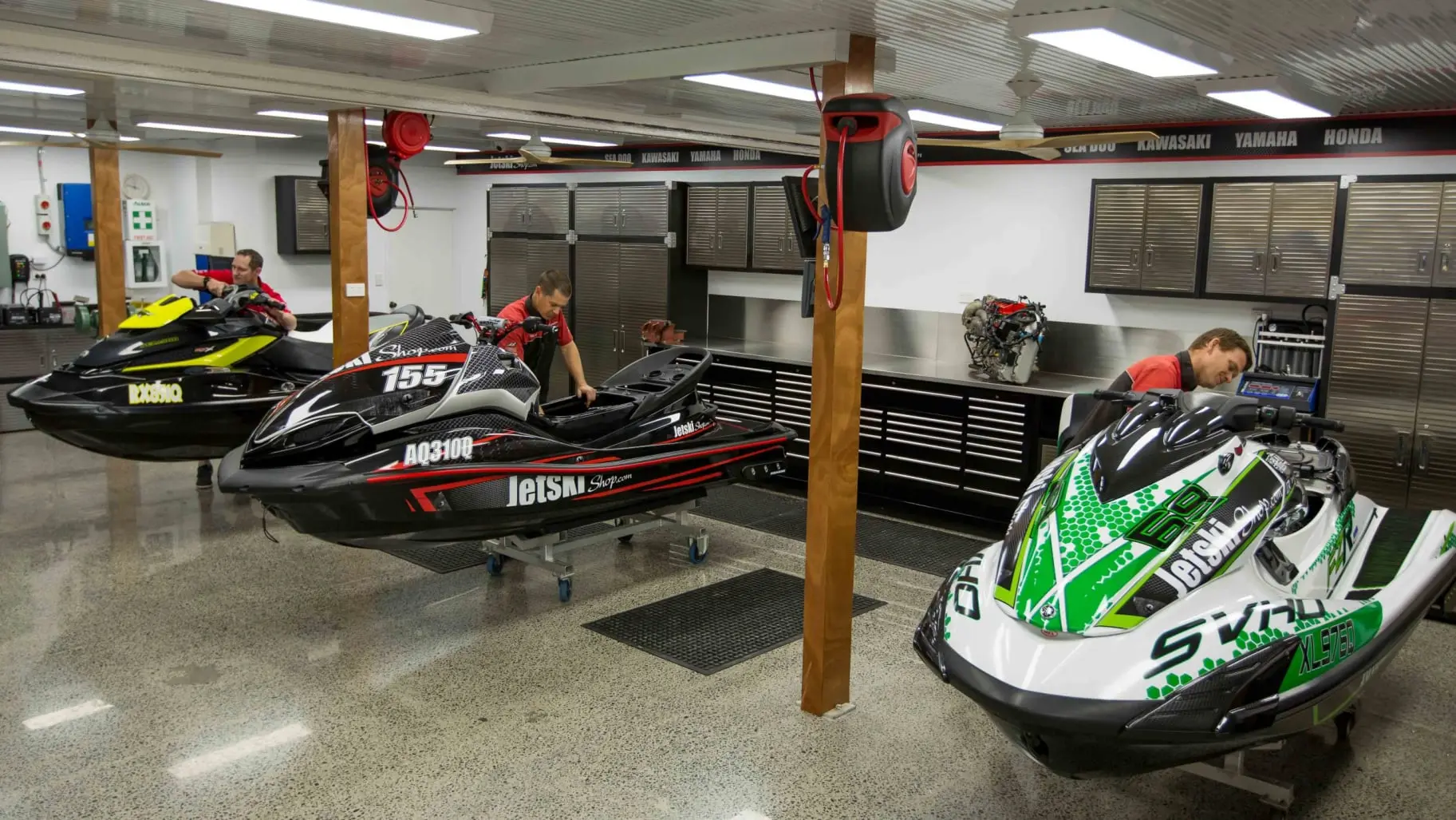 reparation garage jet ski